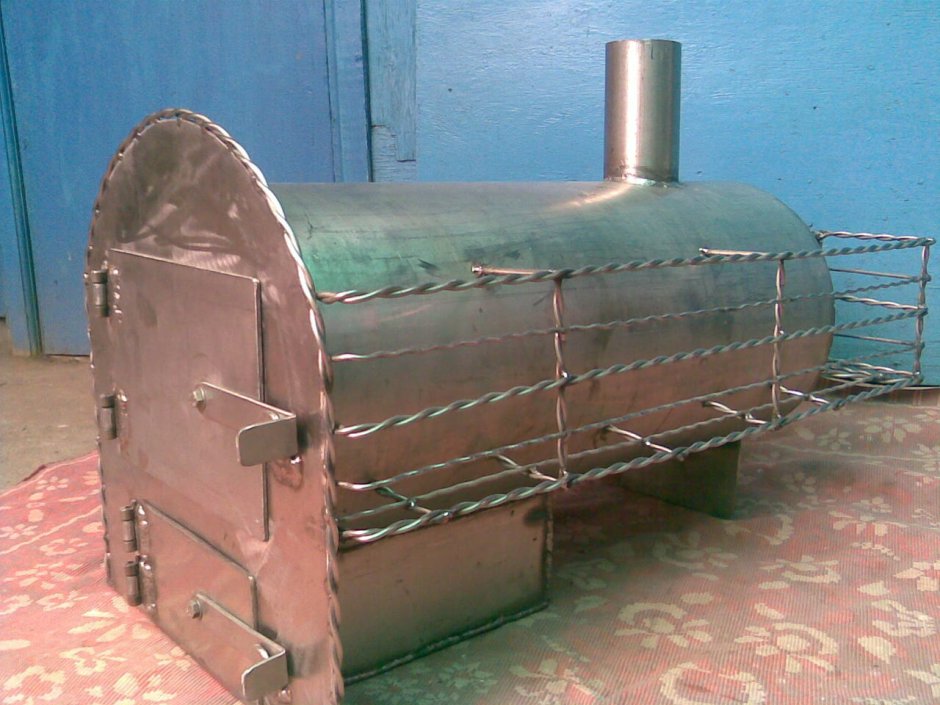 Отопитель на отработке гармошка 3801