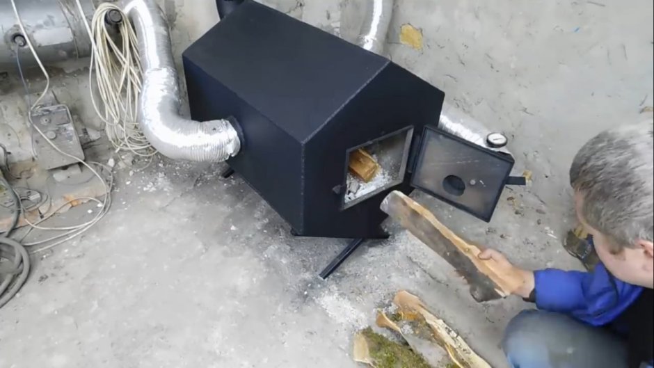 Вечная печка для гаража