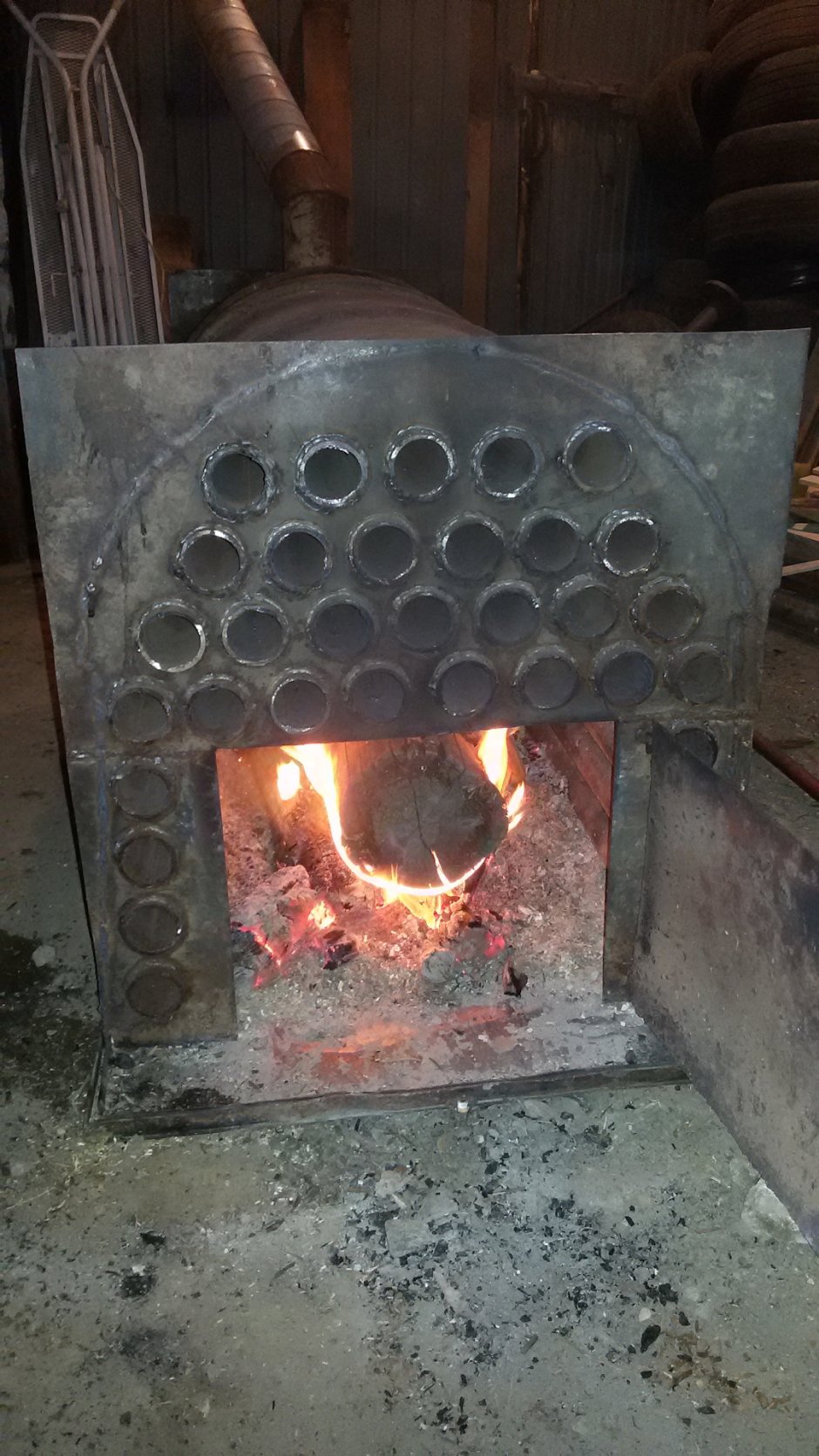 Печь для гаража