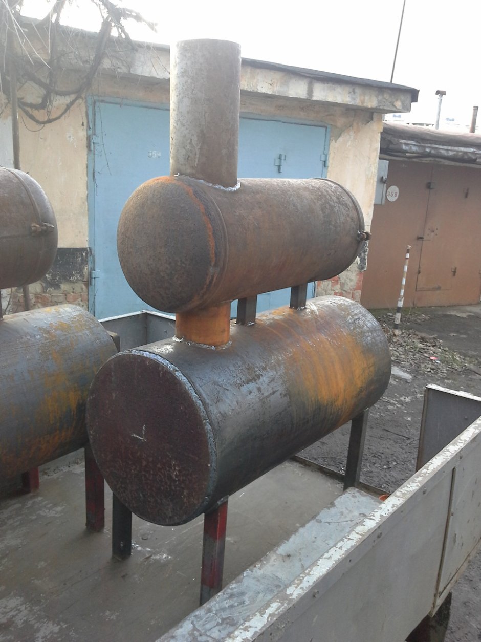 Сварка печки для гаража