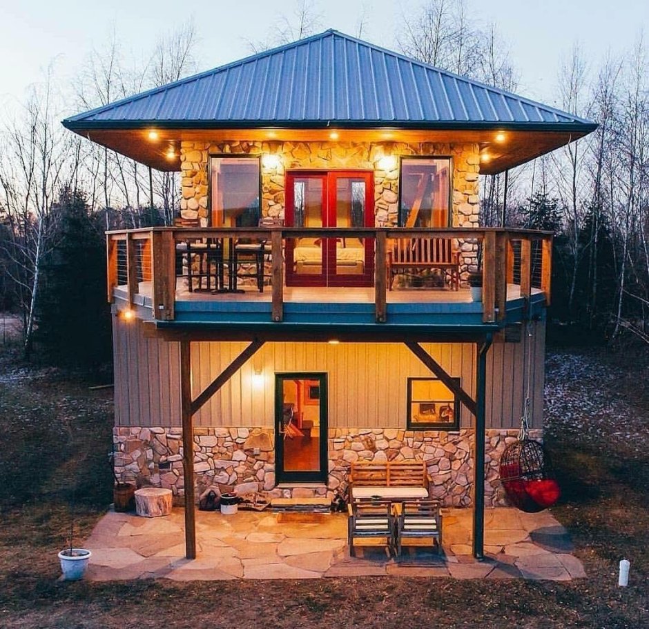 Двухэтажная беседка Duplex 30