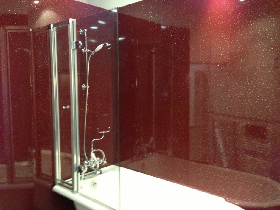 Матовая стеклянная перегородка