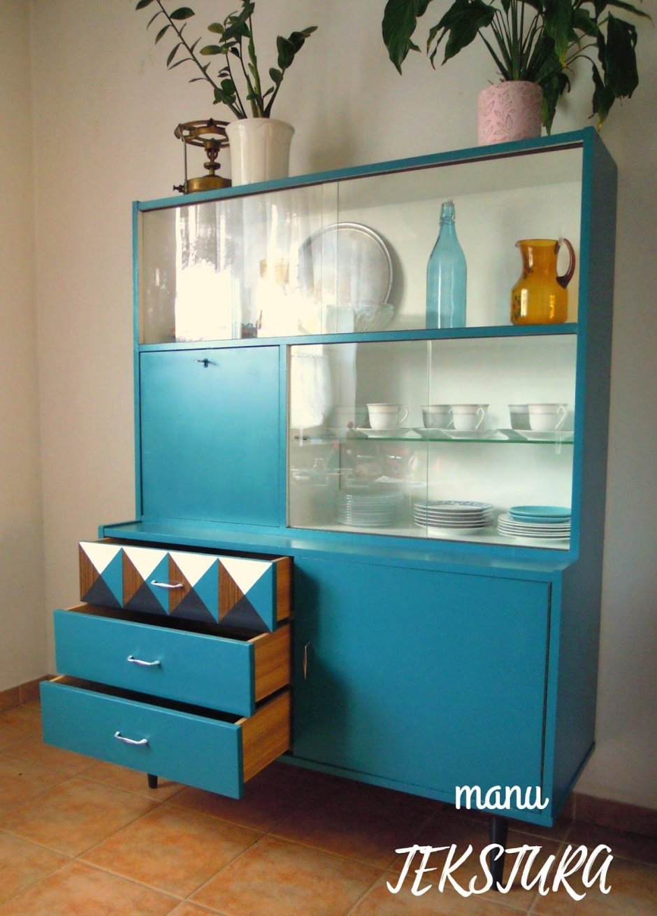 Старый буфет переделка