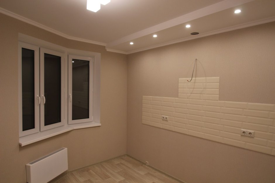 Потолочный короб на кухне