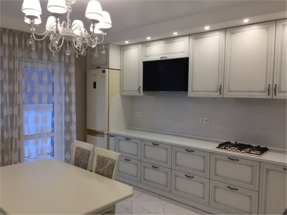 Потолочный короб на кухне