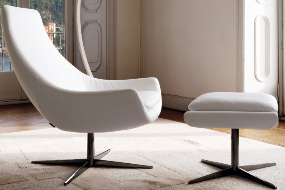 Кресло sedia Leon кремовый