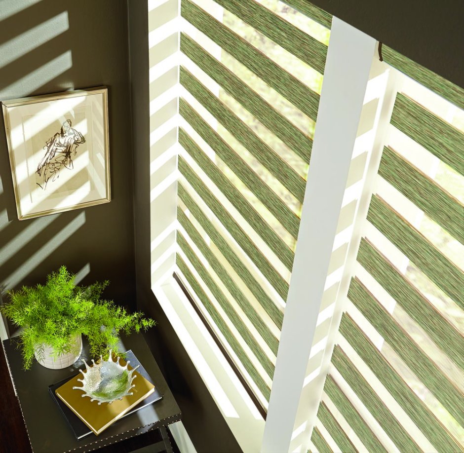 Жалюзи на лестнице