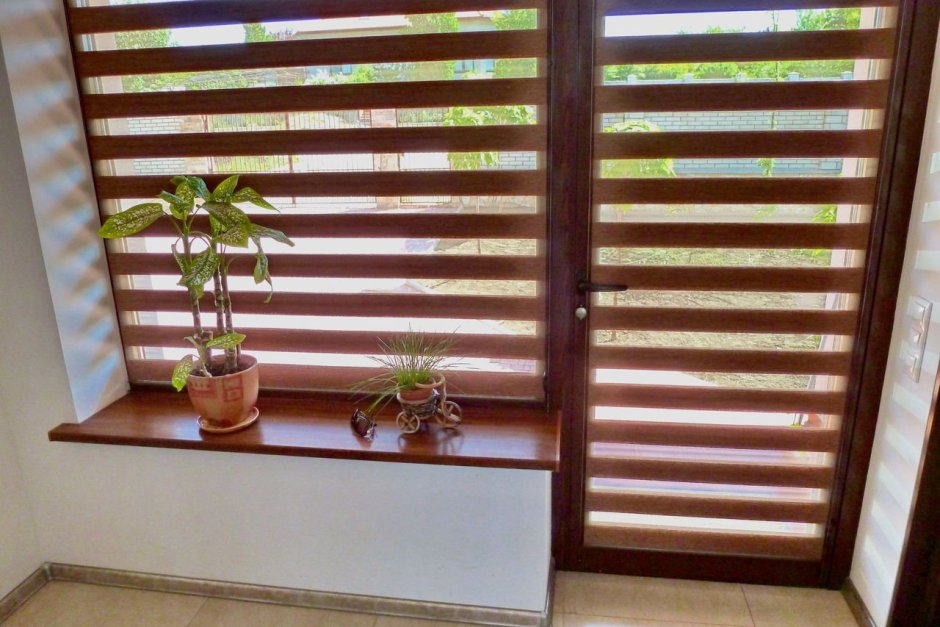 Вертикальные деревянные жалюзи