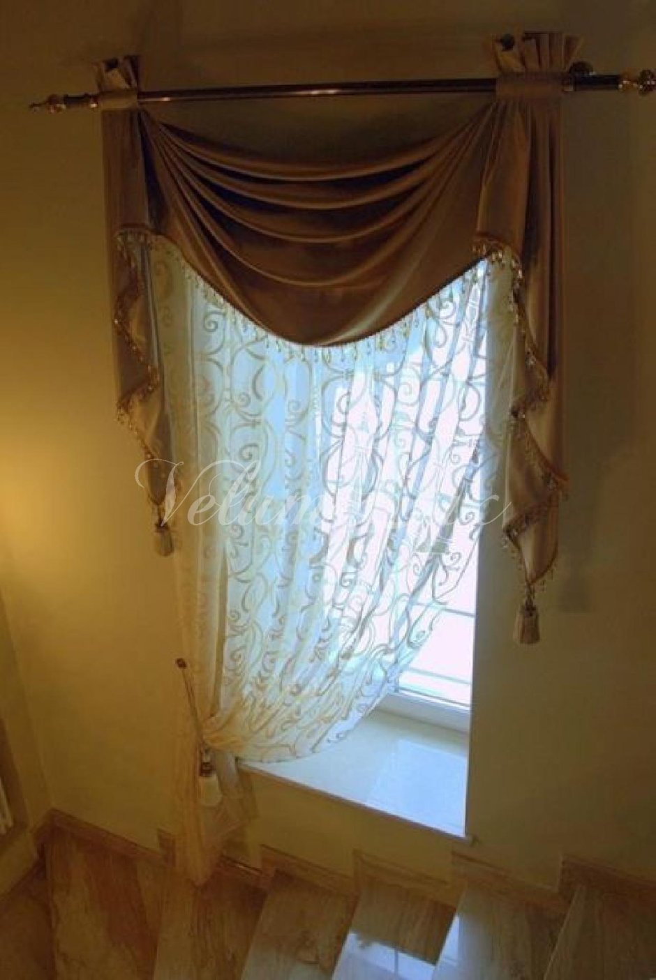 Шторы на узкое окно