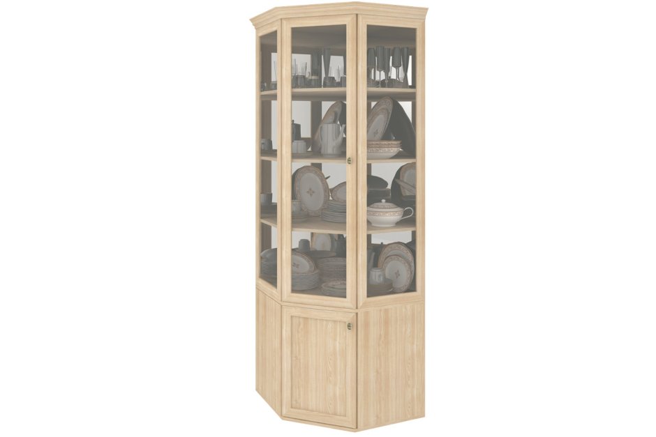 Угловая горка для гостиной