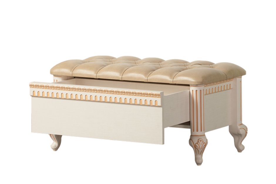 Скамья в прихожую со спинкой