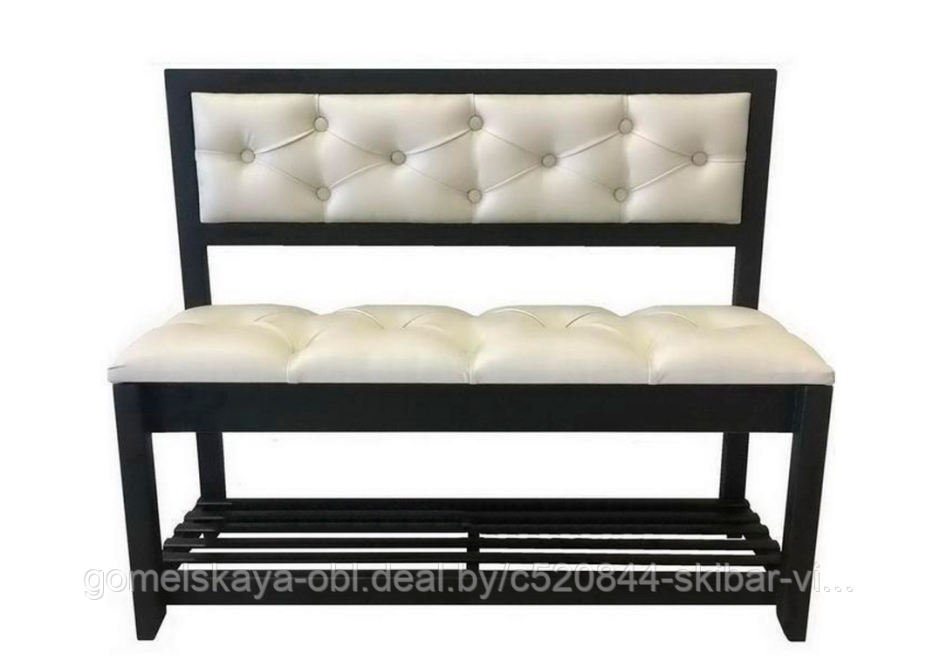 Диван каретная стяжка на ножках