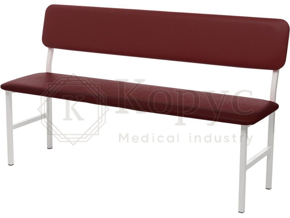 Банкетка бл-"МСК" со спинкой (код МСК-208)