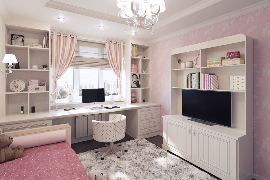 Спальня для девочки подростка