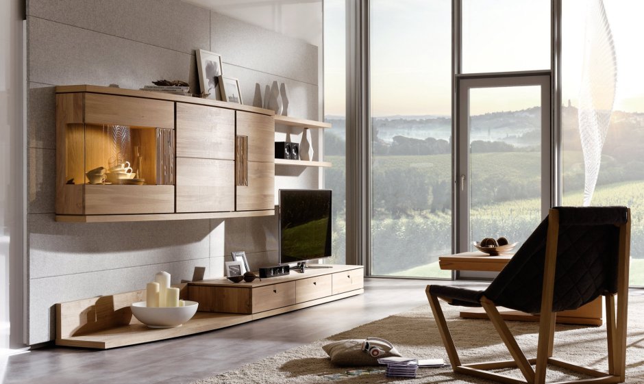 Современная немецкая мебель для гостиной