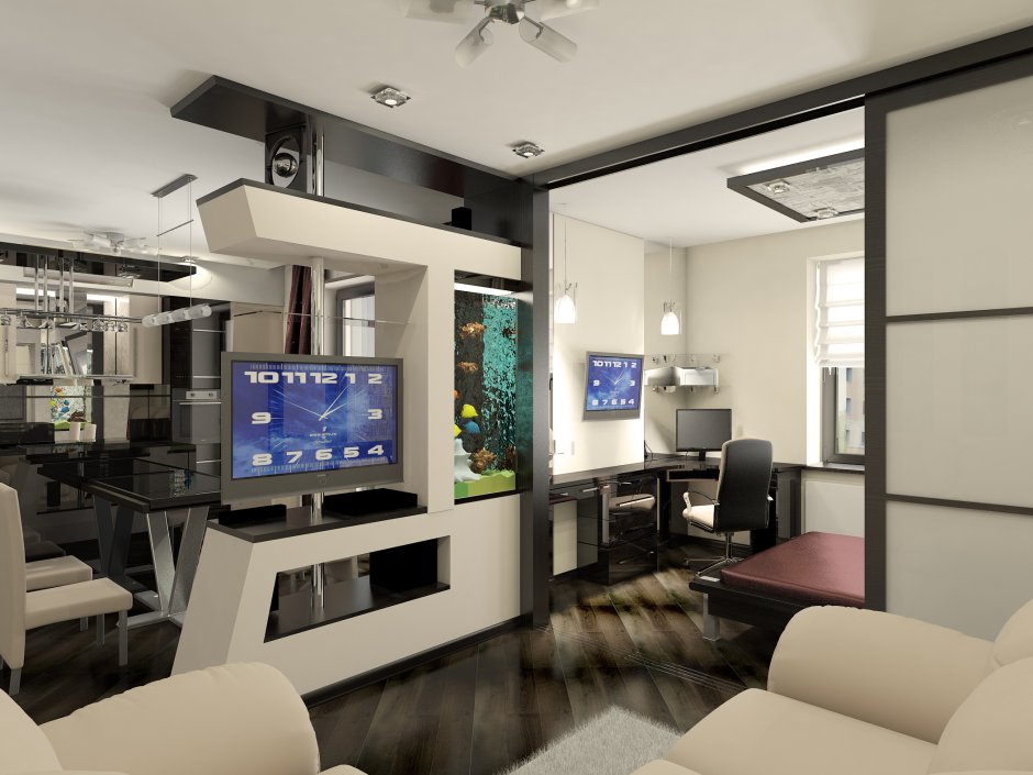 Дизайнерские перегородки для зонирования