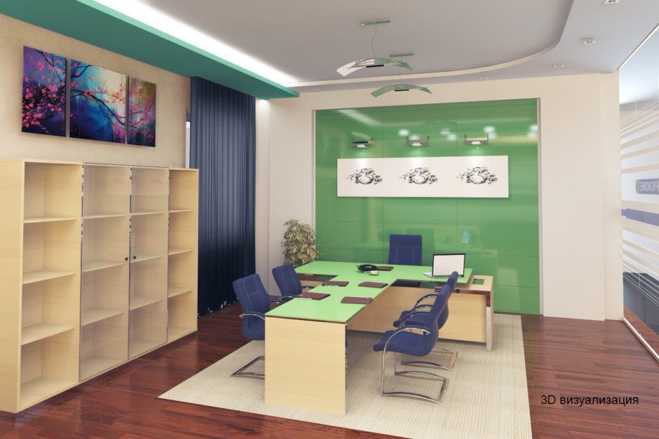 Зонирование офиса