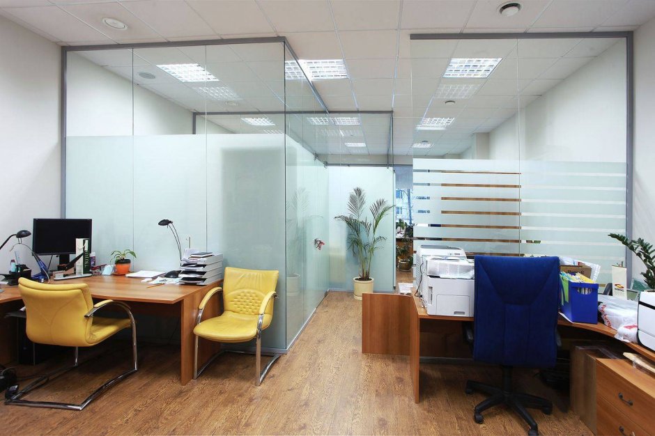 Спальня-гостиная с перегородкой