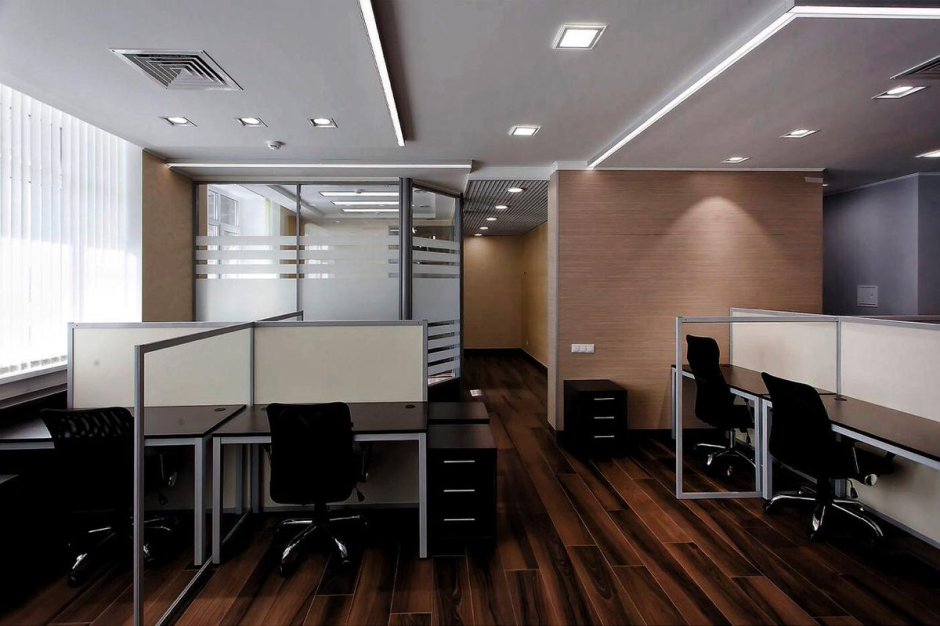 Современный офис интерьер