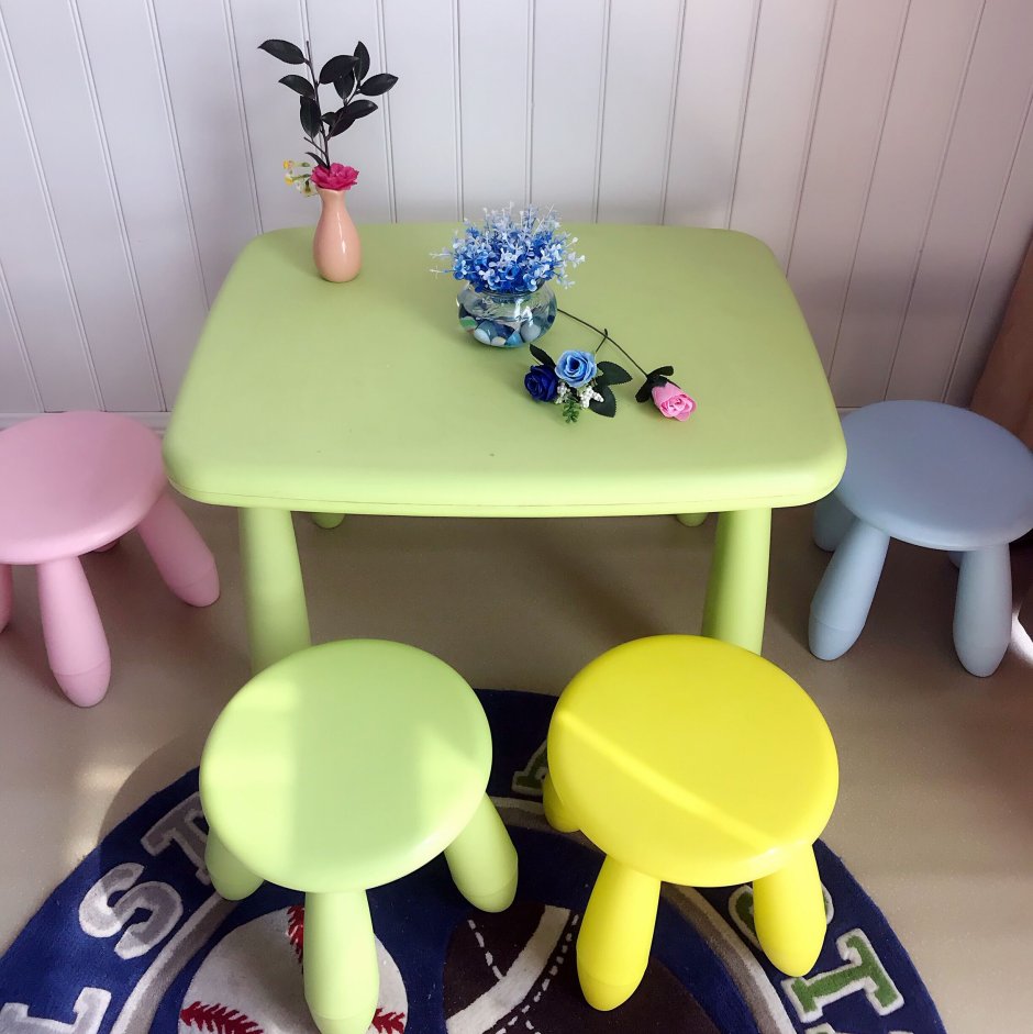 Детская пластиковая мебель