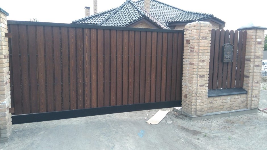 Откатные горизонтальные ворота Аполло