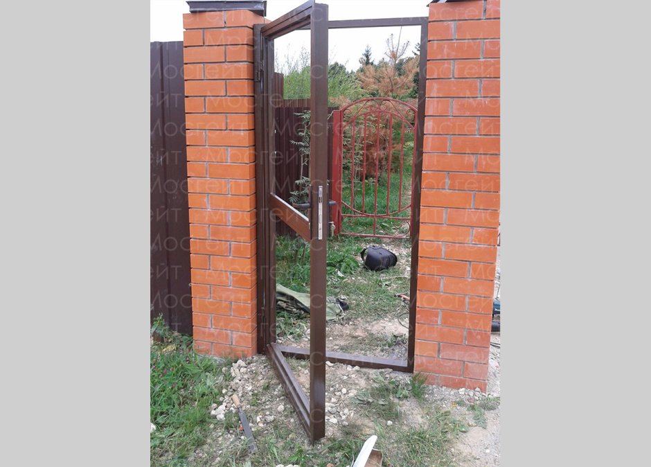 Ворота рабица 4х1,5 без калитки кап в013