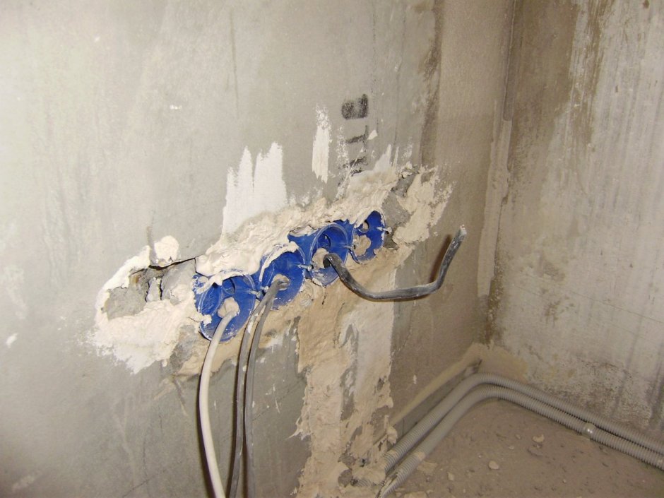 Электропроводка в ванной