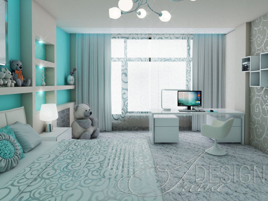 Спальня Скандинавский стиль икеа МАЛЬМ