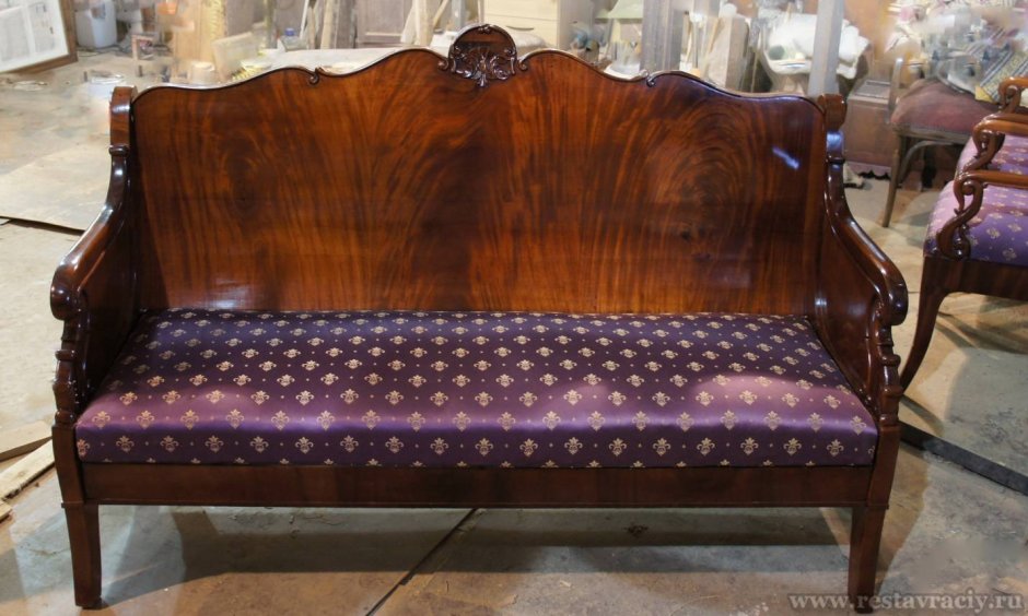 Винтажные диваны в интерьере