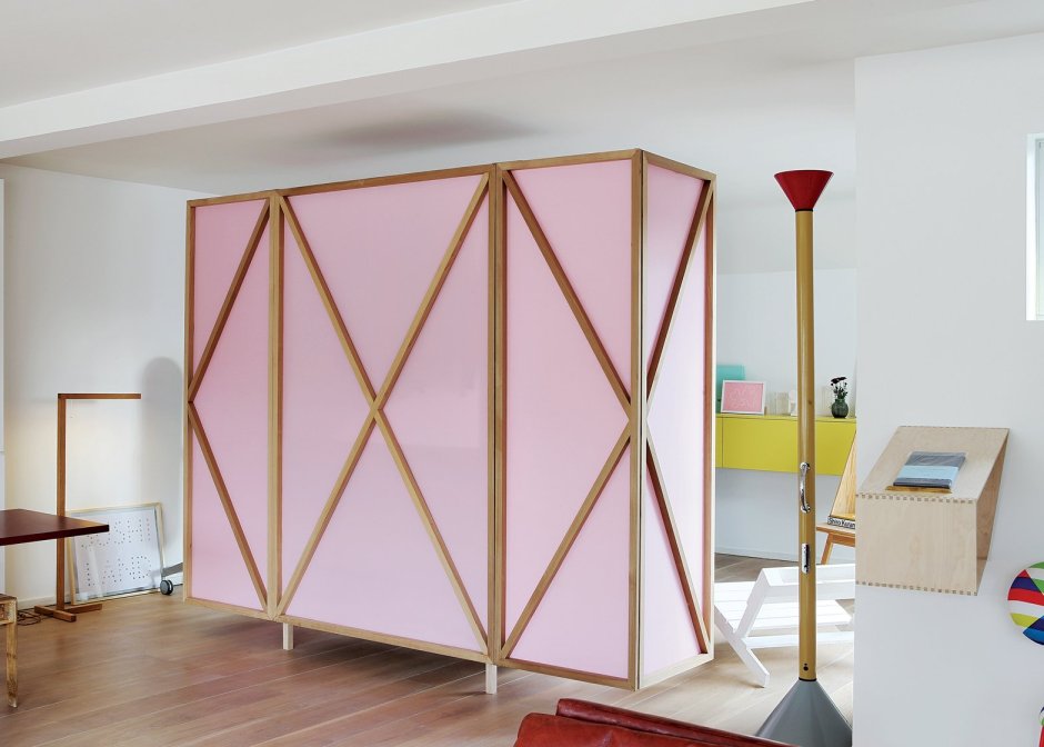 Дверь гармошка из дерева