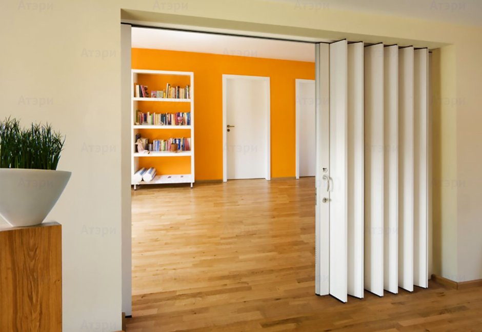 Раздвижные перегородки Фолдин