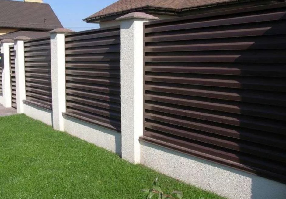 Забор жалюзи Милан Гранд лайн 7024