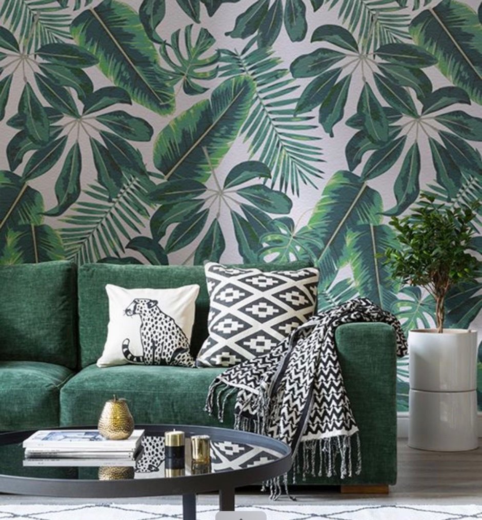 Тропики в интерьере