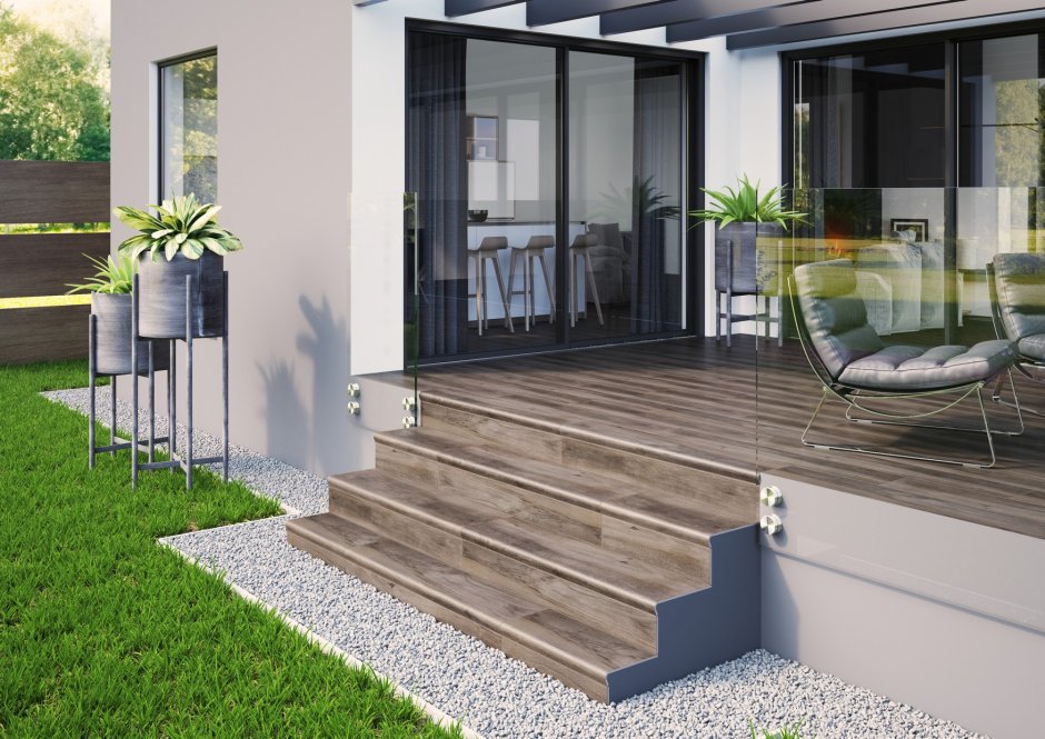 Ступень клинкерная Stroeher Keraplatte Asar 645 Giru