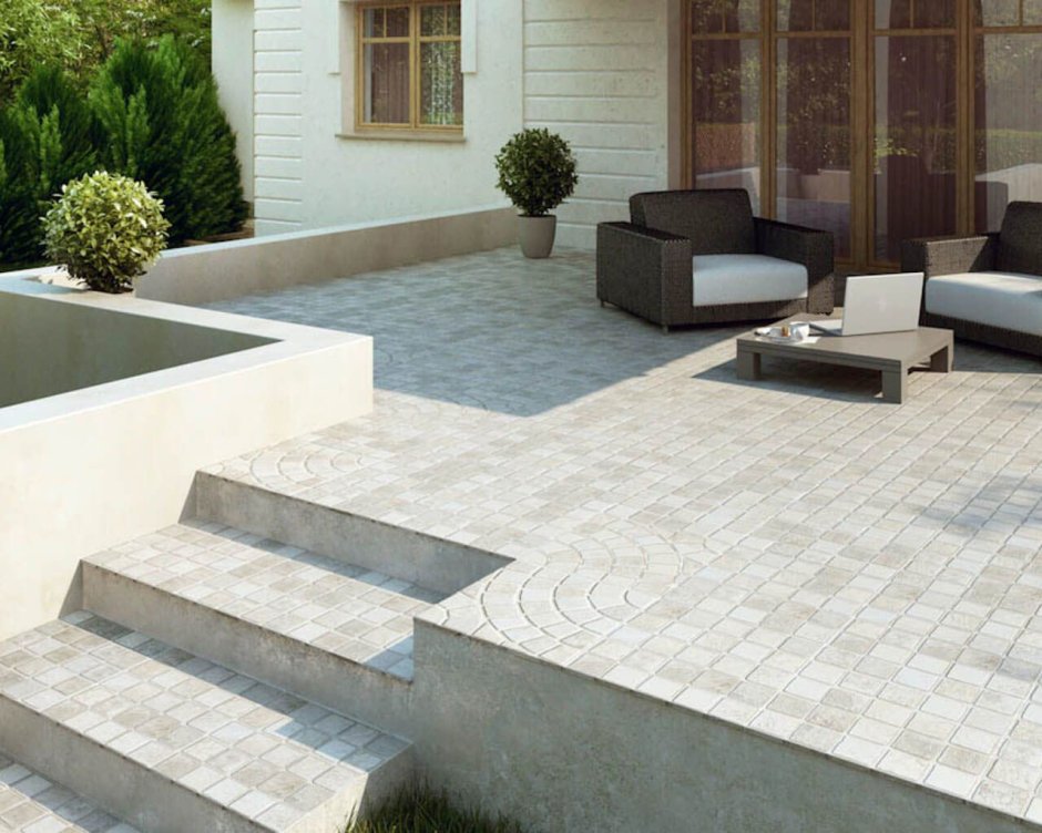 Клинкерная плитка для ступеней