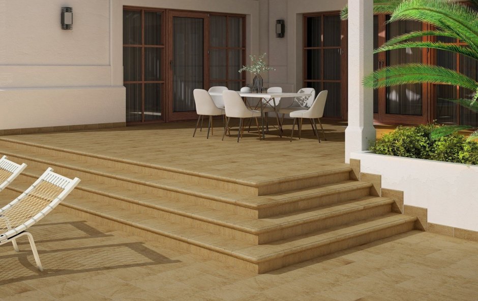 Крыльцо из натурального камня