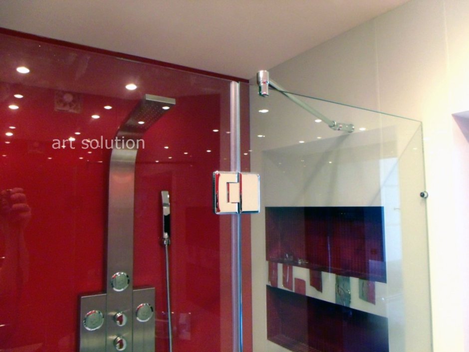 Стеклянные панно для ванной