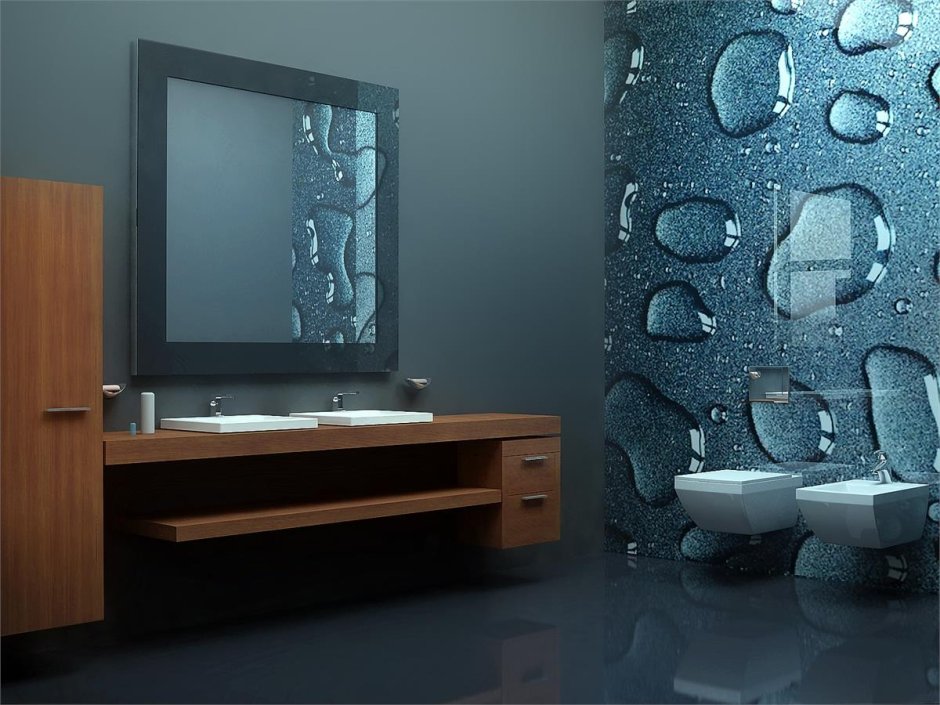 Декоративные панели в ванную