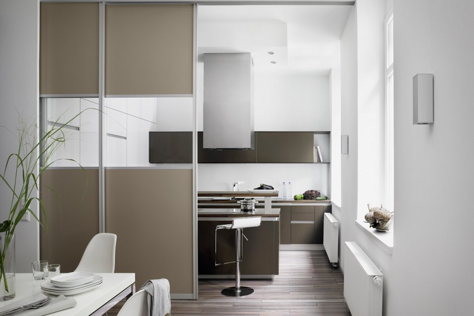 Стеклянные перегородки в квартире