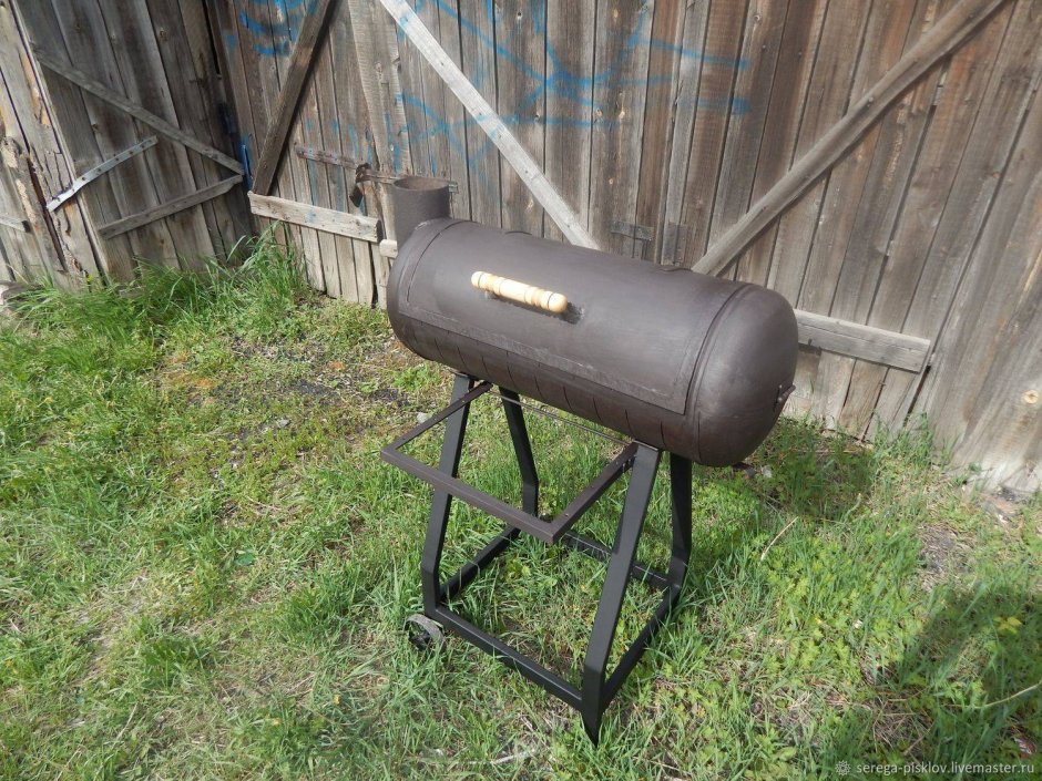 Мангал из газового баллона 27л