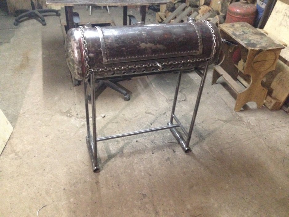 Ножки для мангала из газового баллона