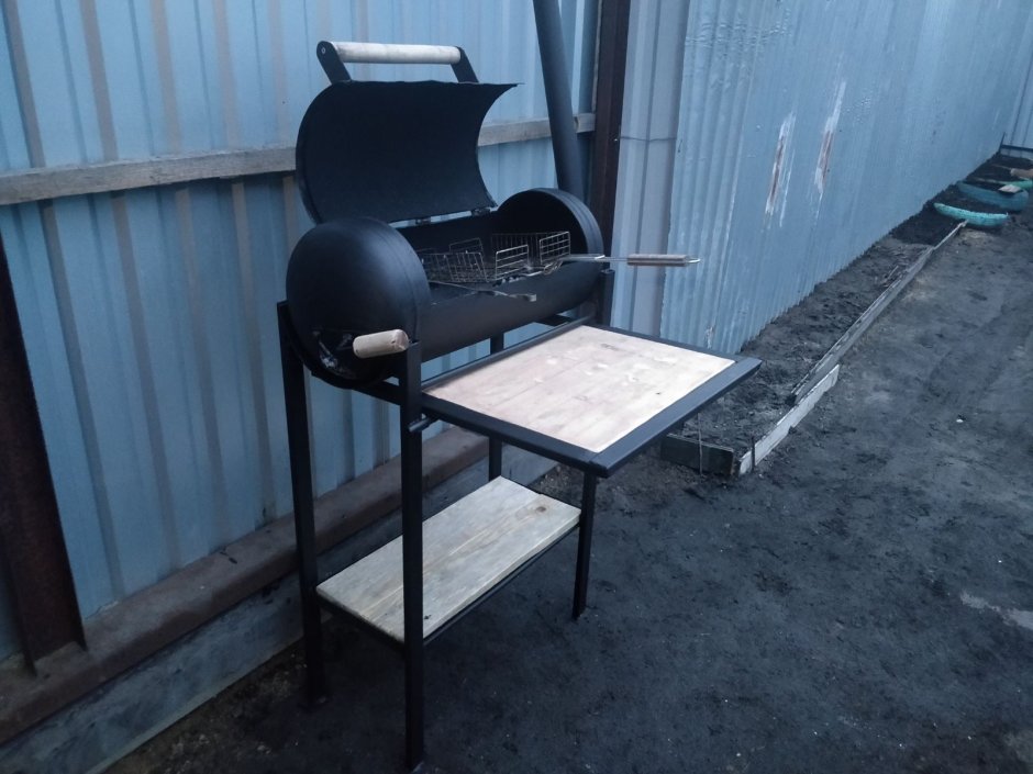 Мангал из ГАЗ баллона 50л