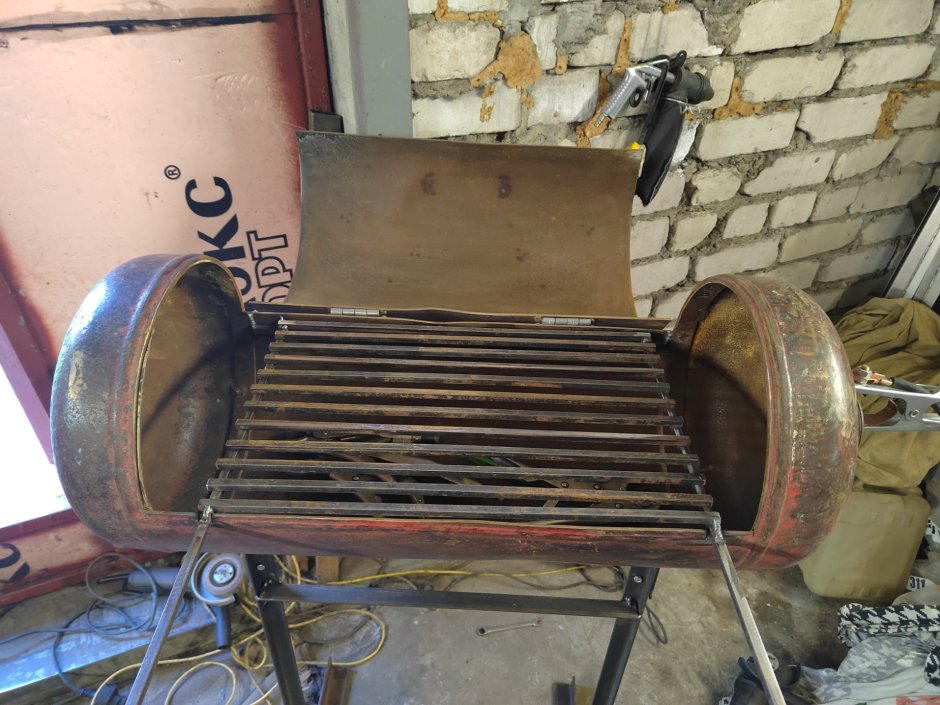 Как сделать своими руками мангал из огнеупорного