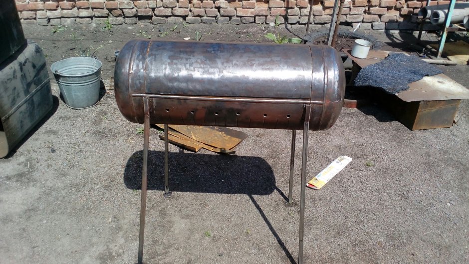 Мангал из огнетушителя ОП 2