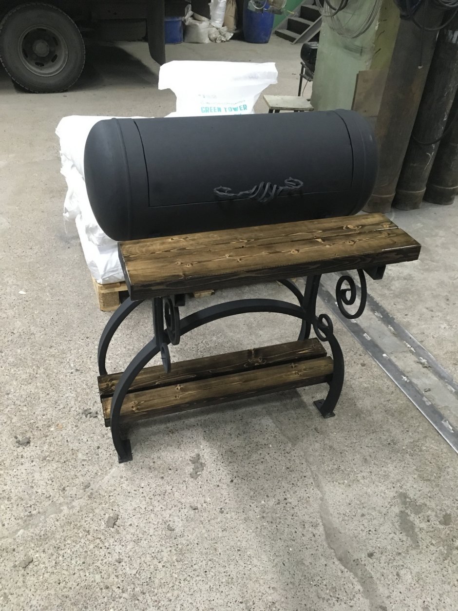 Мангал из газового баллона