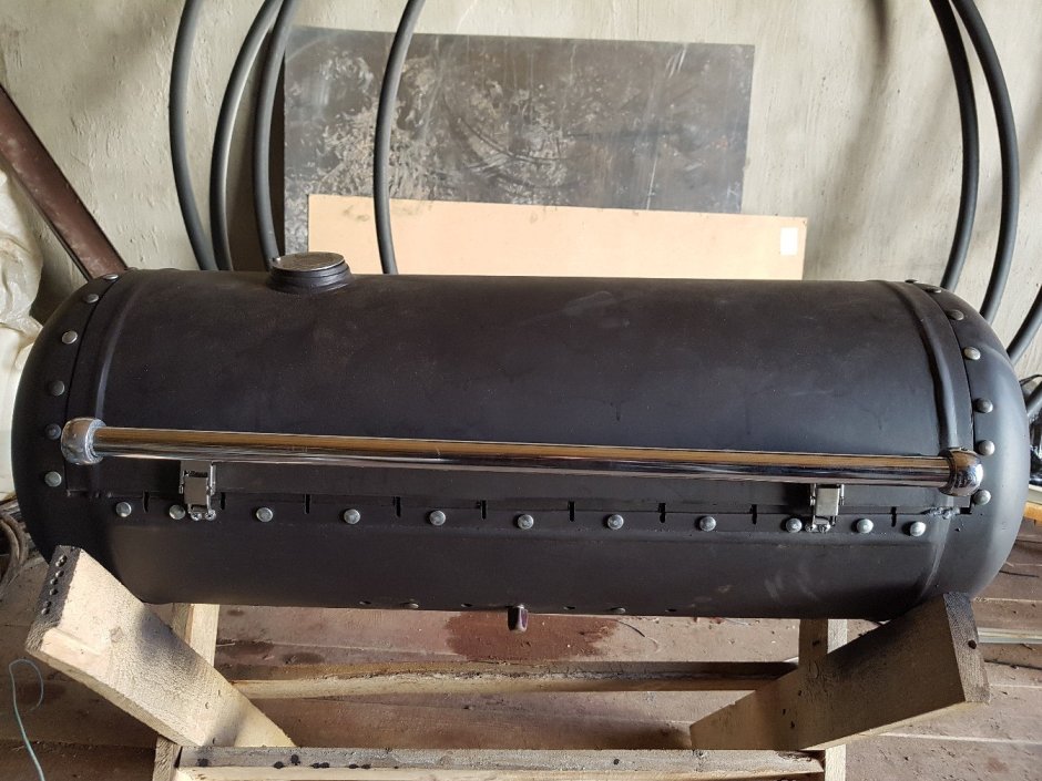 Мангал автомобиль из газового баллона