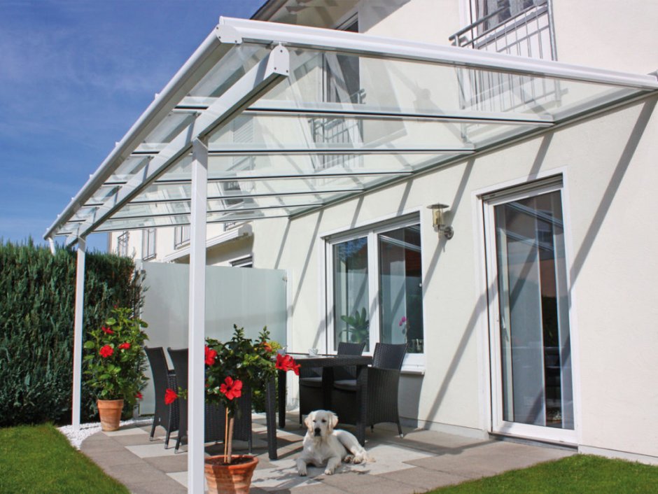 Козырек на входную дверь