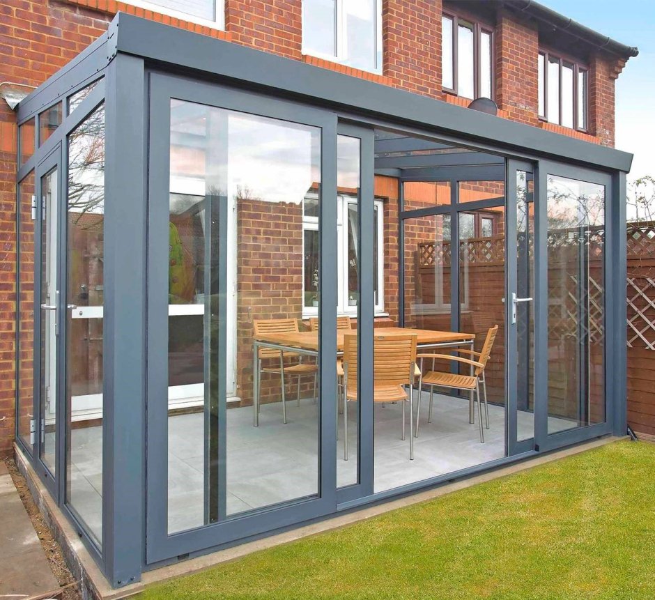 Лофт перегородка с рифленым стеклом