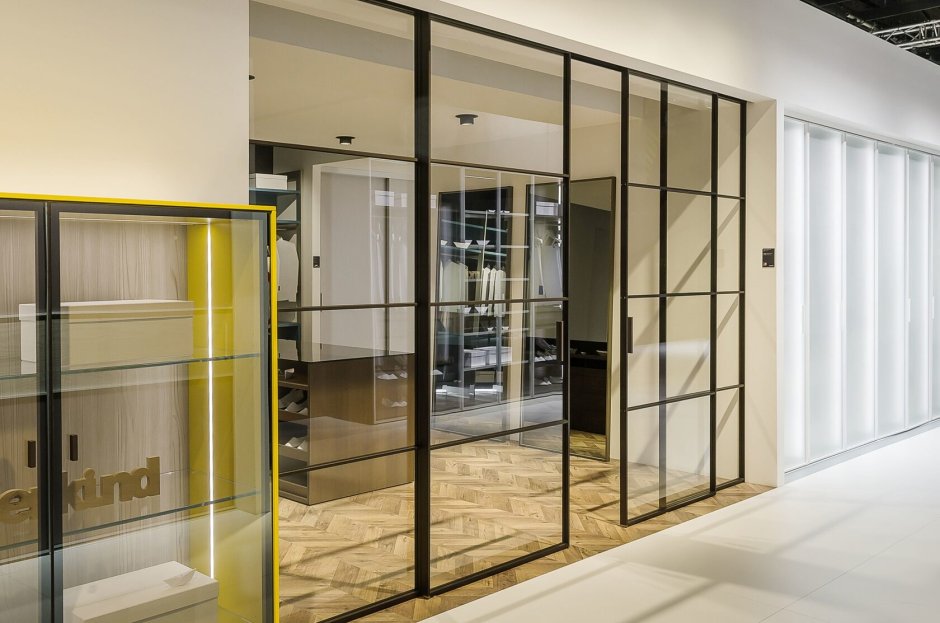 Каскадные раздвижные двери