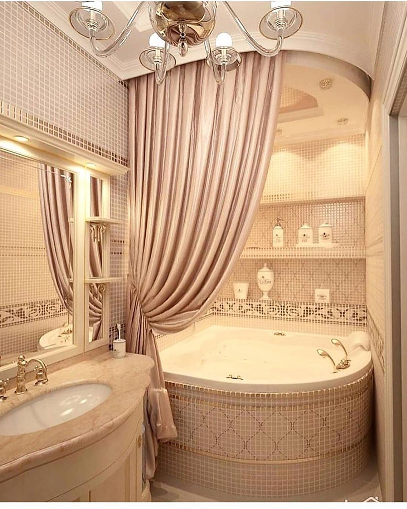 Ванная в классическом стиле